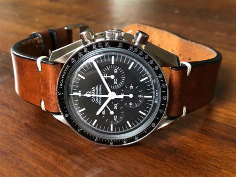 best leather strap for speedmaster.